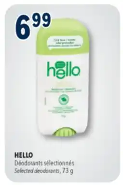 Familiprix Hello deodorant with shea butter Fresh Citrus offer
