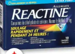 Familiprix Reactine extra strength allergy tablets 10un offer