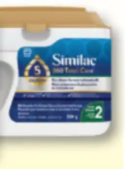 Familiprix GOOD START, Plus, Powdered infant formula, 1,02 kg or SIMILAC, 360 Total Care, 584 g offer
