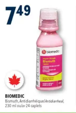 Familiprix Biomedic Bismuth antidiarrheal regular original flavour offer