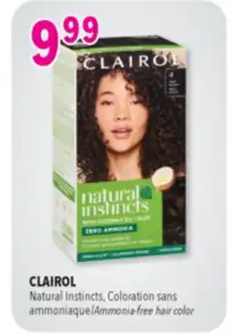 Familiprix Clairol Natural Instincts demi-permanent hair dye #4 Dark Brown offer