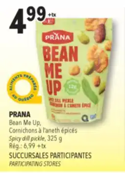 Familiprix PRANA Bean Me Up Spicy dill pickle, 325g offer