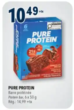 Familiprix Pure Protein gluten free bar chocolate deluxe offer