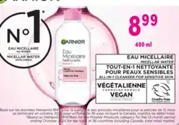 Familiprix Garnier SkinActive micellar cleansing water offer