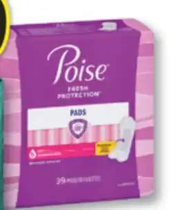 Familiprix DEPEND or POISE Selected products and sizes offer