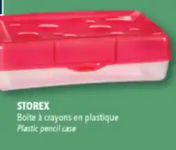 Familiprix STOREX Plastic pencil case offer