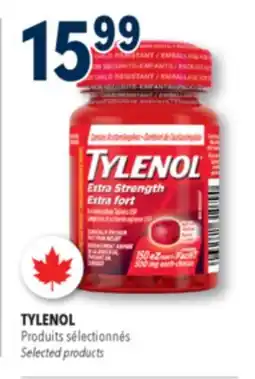 Familiprix Tylenol extra strength 500mg acetaminophen easy to swallow tablets 150un offer