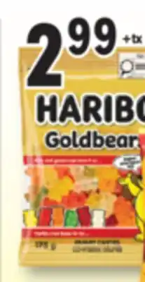 Familiprix Haribo Goldbears gummy candies 175g g offer