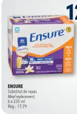 Familiprix Ensure High Protein nutritional supplement Vanilla offer
