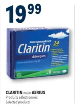 Familiprix CLARITIN or AERIUS Selected products offer