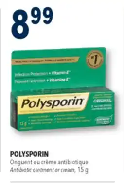 Familiprix POLYSPORIN Antibiotic ointment or cream, 15g offer