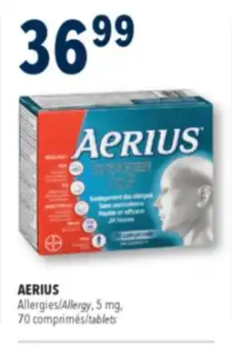 Familiprix AERIUS Allergies 5 mg, 70 tablets offer
