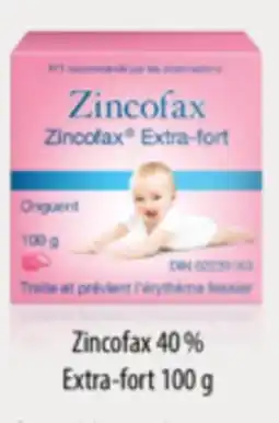 Familiprix Zincofax 40% Extra-fort offer