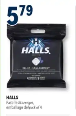 Familiprix Halls Mentho-Lyptus cough, sore throat and nasal congestion extra strength menthol drops 36un offer