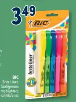 Familiprix BIC Highlighters offer