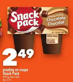 Marche Ami pouding en coupe SnackPack offer