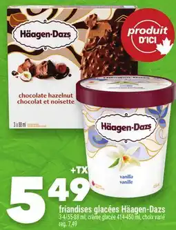 Marche Ami friandises glacées Häagen-Dazs offer