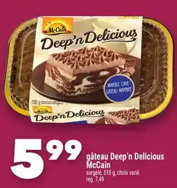 Marche Ami gâteau Deep'nDelicious McCain offer