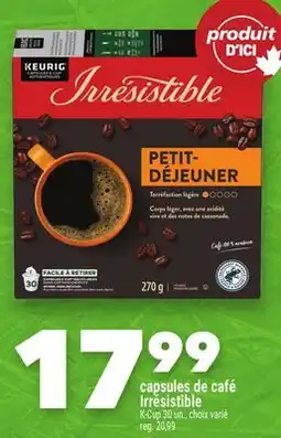 Marche Ami capsules de café Irrésistible offer