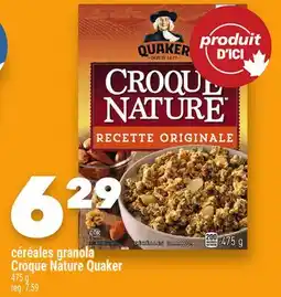Marche Ami céréales granola CroqueNature Quaker offer