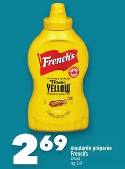 Marche Ami moutarde préparée French's offer