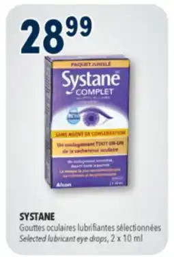 Familiprix Systane Complete twin pack lubricant eye drops offer