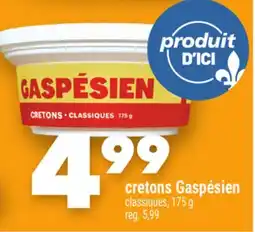 Marche Ami cretons Gaspésien offer
