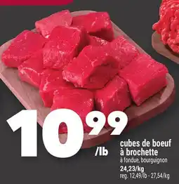 Marche Ami cubes de boeuf à brochette offer