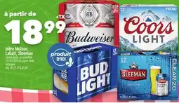 Marche Ami bière Molson, Labatt, Sleeman offer