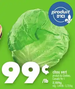 Marche Ami chou vert offer
