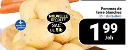 Pasquier Pommes de terre blanches offer