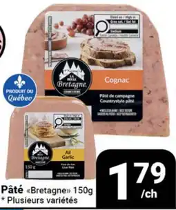 Pasquier Pâté Bretagne offer