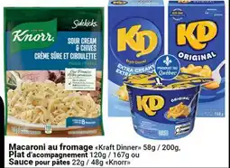 Pasquier Macaroni au fromage Kraft Dinner offer