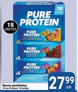 Pasquier Barres protéinées Pure Protein offer