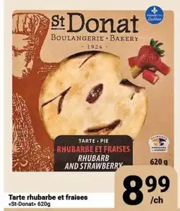 Pasquier Tarte rhubarbe et fraises offer