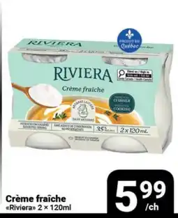 Pasquier Crème fraîche Riviera offer