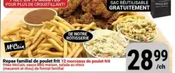 Pasquier Repas familial de poulet frit offer