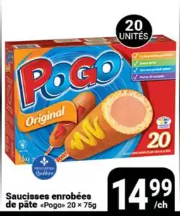 Pasquier Saucisses enrobées de pâte Pogo offer
