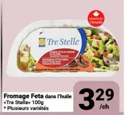 Pasquier Fromage Feta dans l'huile Tre Stelle offer