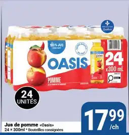 Pasquier Jus de pomme Oasis offer