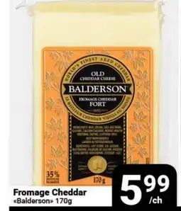 Pasquier Fromage Cheddar Balderson offer
