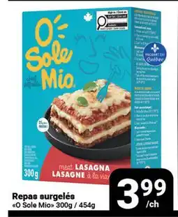 Pasquier Repas surgelés O Sole Mio offer