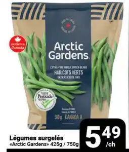 Pasquier Légumes surgelés Arctic Gardens offer