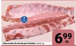 Pasquier Côtes levées de dos de porc fraîches offer