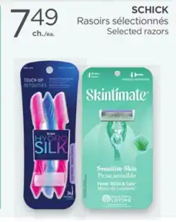 Proxim SCHICK Selected razors offer