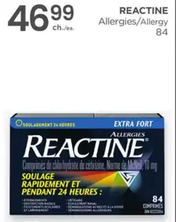 Proxim REACTINE Allergy offer