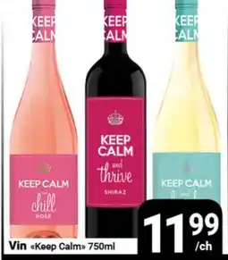 Pasquier Vin Keep Calm offer