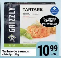 Pasquier Tartare de saumon Grizzly offer