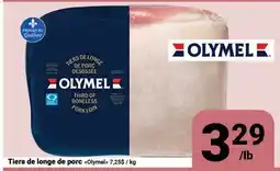 Pasquier Tiers de longe de porc Olymel offer