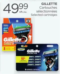 Proxim GILLETTE Selected cartridges offer